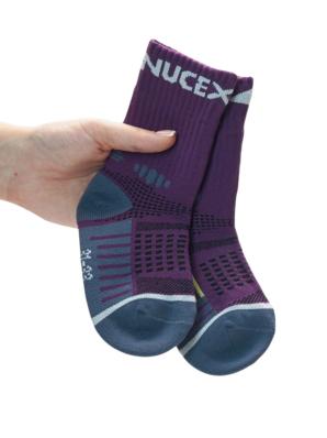 Носки детские водонепроницаемые NUCEX KID-02 (violet_gray)