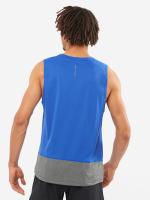Майка SALOMON CROSS RUN TANK M Nautical B/Bk/Hea LC1716700