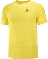 Футболка SALOMON CROSS RUN SS TEE M Empire Yellow LC1721800