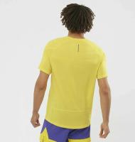 Футболка SALOMON CROSS RUN SS TEE M Empire Yellow LC1721800