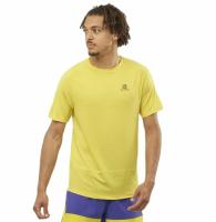 Футболка SALOMON CROSS RUN SS TEE M Empire Yellow LC1721800