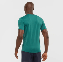 Футболка SALOMON XA TEE M Pacific/Heather LC1523200
