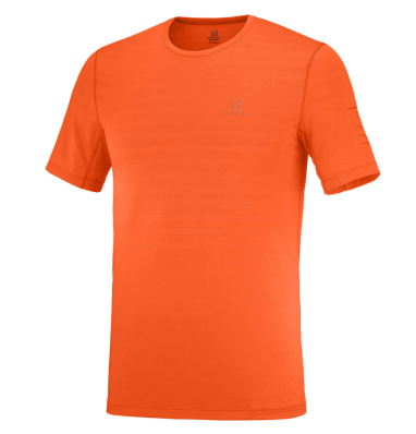 Футболка SALOMON XA TEE M PUREED/Red Orange/Heat LC1596400