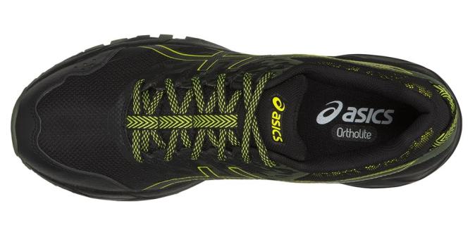 Кроссовки ASICS GEL-SONOMA 3 чер.жел.чер  T724N-9089
