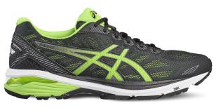 Кроссовки  ASICS GT-1000 5  чер.зел.карб  T6A3N-9085