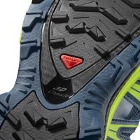 Кроссовки SALOMON XA PRO 3D Poseid/Lime Gree  400798