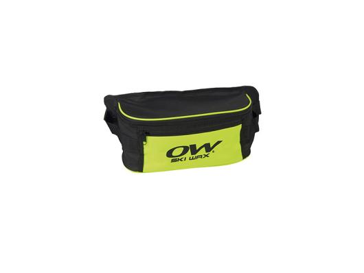 Подсумок ONE WAY  WAIST BAG SKI  на пояс  чер/жел  OZ10418