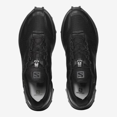 Кроссовки SALOMON SUPERCROSS GTX Black/Bl/Bl  408088