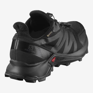 Кроссовки SALOMON SUPERCROSS GTX Black/Bl/Bl  408088