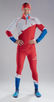 Комбинезон NORDSKI Premium  Jr Red Rus гон разд  NSJ434325