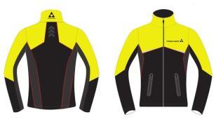 Костюм FISCHER Softshell WARM размин. дет. чер/лим GR8132-101/GR8133-101