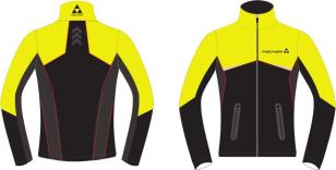 Костюм FISCHER Softshell WARM размин. муж. чер/лим  GR8115-101/GR8116-100