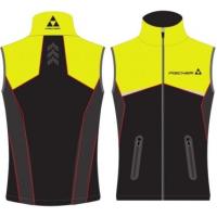 Жилет FISCHER Softshell Warm муж черн/лим  GR8119-101