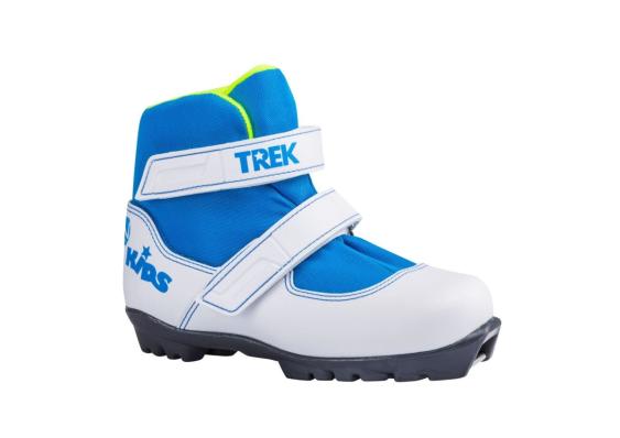Лыжные ботинки  TREK  Kids2 бел/син NNN  2.09-01.K.N