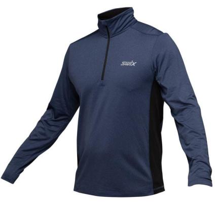 Рубашка SWIX Myrene муж  синий меланж  18513-11006