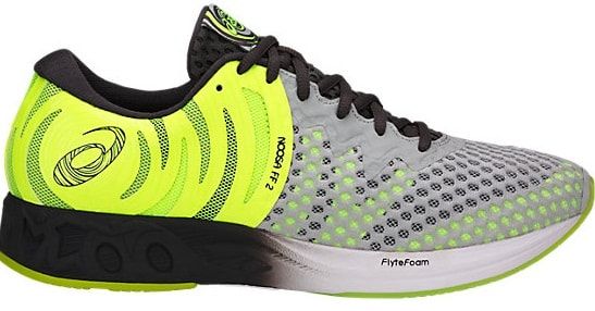 Кроссовки ASICS GEL-NOOSA FF 2 сер.жел.чер.  T819N-9695