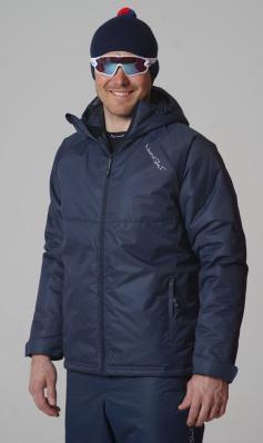 Костюм NORDSKI Motion Dark Navy куртка / Premium Dark Navy брюки утеп. муж. лямки  NSM429710