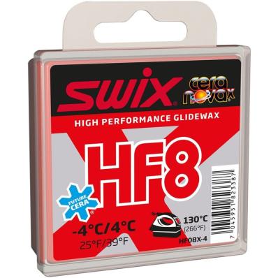 Парафин  SWIX HF08 X   +4/-4     40г  HF08 X-40