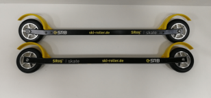 Лыжероллеры SRB  Skate  Alu 100х24мм  кол. Fast  SR05+