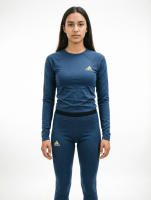 Термофутболка Adidas женская длинный рукав 100% шерсть  A96161