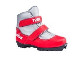 Лыжные ботинки  TREK  Kids1 красн/бел NNN  1.01-01.K.N
