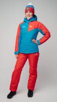 Костюм NORDSKI NATIONAL 2.0 W куртка / Premium Red брюки W  утеп. жен. лямки