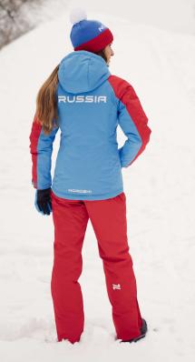 Костюм NORDSKI NATIONAL 2.0 W куртка / Premium Red брюки W  утеп. жен. лямки
