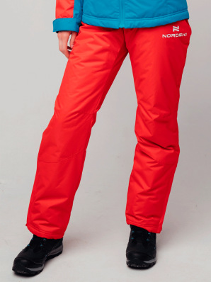 Костюм NORDSKI NATIONAL 2.0 W куртка / Premium Red брюки W  утеп. жен. лямки