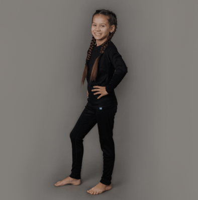 Комплект термобелья NORDSKI JR Warm Black  NSJ364100