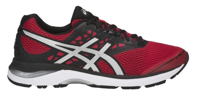 Кроссовки ASICS GEL-PULSE 9 крас.сереб.чер.  T7D3N-2393