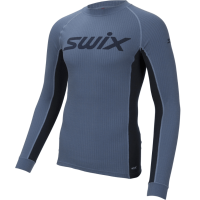 Комплект термобелья SWIX Race X мужской серо-голубой  40811-72102/41801-72102