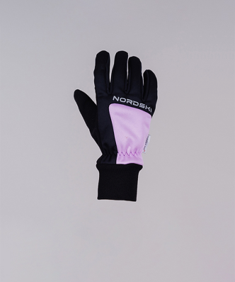 Перчатки Nordski Arctic Black/Orchid  NSU354412