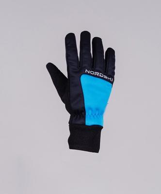 Перчатки NordSki Arctic Black/Blue  NSU354170
