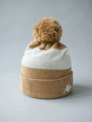 Шапка 6CENTO FLOCK P   FISI BEIGE KHAKI-WHITE