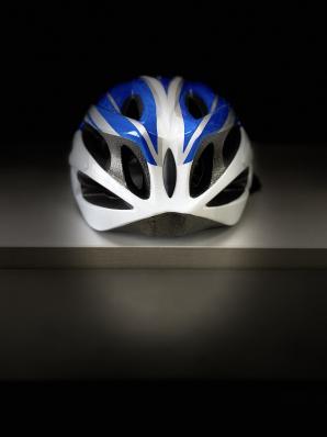 Шлем Sport (White/Blue) р.L (58-61) HEL01