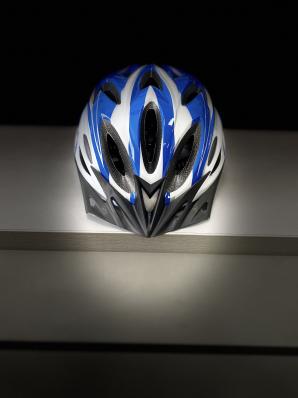 Шлем Sport (White/Blue) р.L (58-61) HEL01
