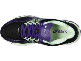 Кроссовки ASICS GEL-NIMBUS17 W чер.фиол.сал  T557N-9935