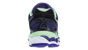 Кроссовки ASICS GEL-NIMBUS17 W чер.фиол.сал  T557N-9935