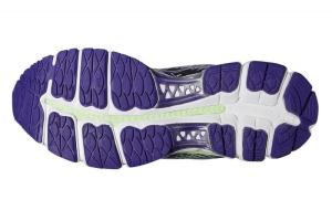 Кроссовки ASICS GEL-NIMBUS17 W чер.фиол.сал  T557N-9935