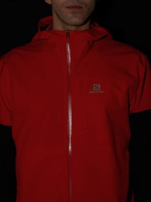 Куртка SALOMON OUTRACK 2.5L JACKET M Fiery Red/F  LC1703500