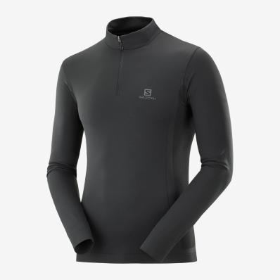 Джемпер SALOMON EXPLORE SEAMLESS HALF ZIP BLACK LC1438300