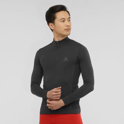 Джемпер SALOMON EXPLORE SEAMLESS HALF ZIP BLACK LC1438300