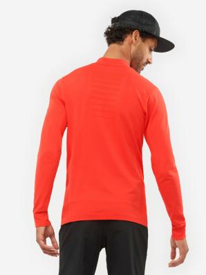 Джемпер SALOMON EXPLORE SEAMLESS HZ M Fiery Red LC1788500