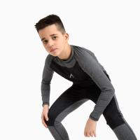 Термобелье Arswear Windstoppe Kids (Цвет Серый/Черный) THWSTK3