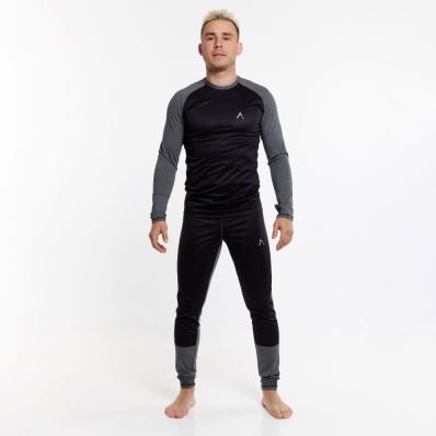 Термобелье Arswear Windstoppe Man (Цвет Серый/Черный) THWSTM3