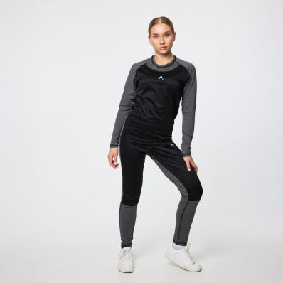 Термобелье Arswear Windstoppe Woman (Цвет Серый/Черный) THWSTW3 Серый/Черный