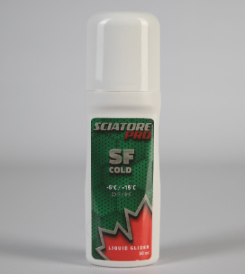 Жидкий парафин SF COLD (зеленый) Sciatore Pro с ультравысоким содержанием фтора -5C/-15C 80ml SFC80