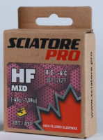Твердый парафин HF MID (фиолет.) Sciatore Pro (с высоким содержанием фтора) 0C/-6C 45гр HFMV45