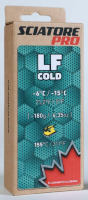 Твердый парафин LF COLD (св.зеленый) Sciatore Pro (с низким содержанием фтора) -6/-15C 180гр LFCC180