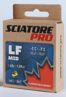 Твердый парафин LF MID (синий) Sciatore Pro (с низким содержанием фтора) -2С/-7С 45гр LFMBL45